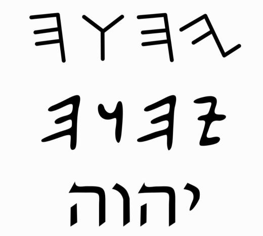 في التقليد اليهودي، فإن "يهوه - יהוה" -أكثر أسماء إلههم قدسيةً-  مُحرَّمٌ النطقُ...