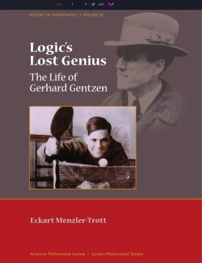 توصل غيرارد غينتزن إلى إثبات اتساقية Consistency مسلمات بيانو Peano Axioms عام 1...